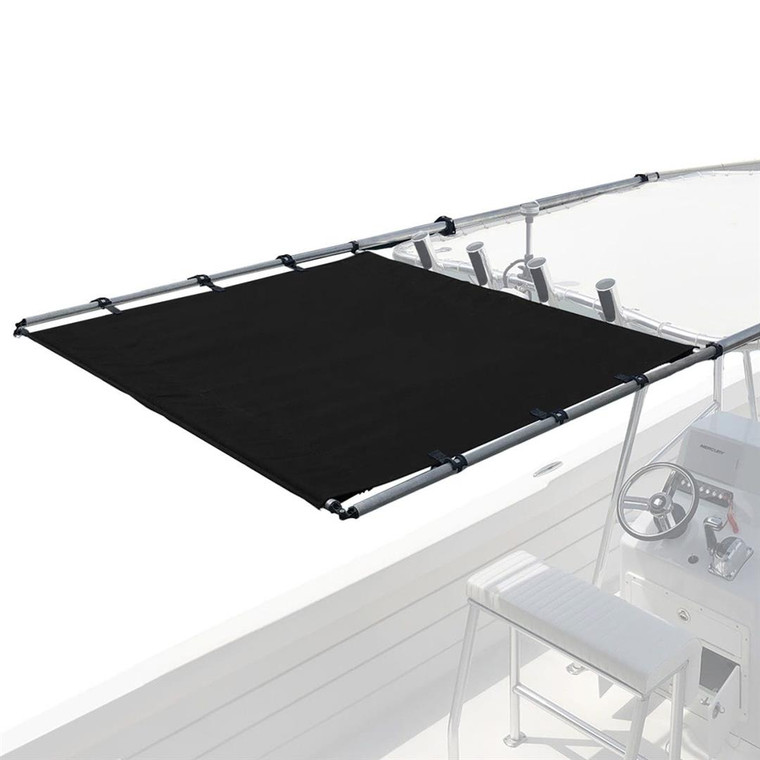 Taylor Made Boat T-Top Shade Extension | Protect Boat Deck from Rain & Sun | Fits Boats under 26ft with Soft or Hardtop