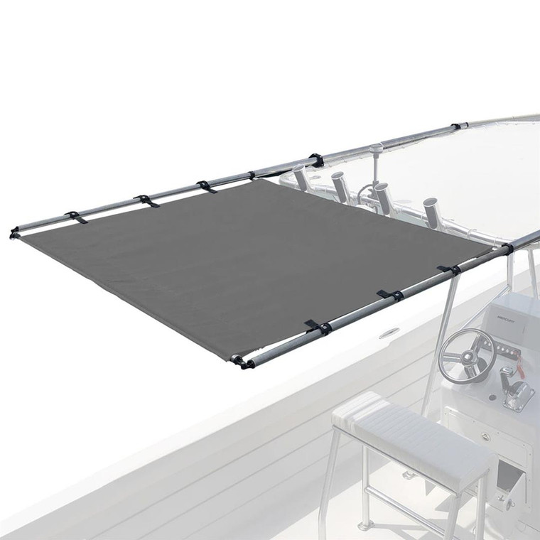 Taylor Made Boat T-Top Shade Extension | Protects Boat Deck from Rain and Sun | For Boats under 26ft with Electric Operation