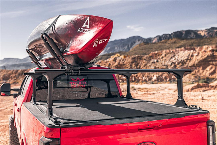 Ultimate Security with BAK Revolver X4TS Hard Roll-Up Tonneau Cover | Matte Black Aluminum Vinyl | No-Drill Install