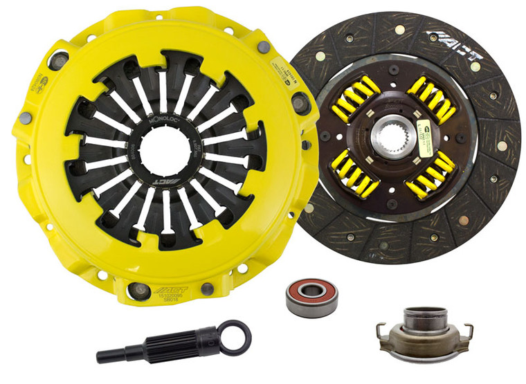 Advanced Clutch Street Clutch Set | 9" Diameter, Diaphragm Design, 1" x 24 Spline Shaft | Sprung Hub | Heavy Duty, Organic Material, 10.8 lb Flywheel