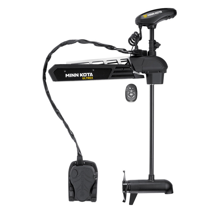 Ultrex Freshwater Trolling Motor | 80lb Thrust, 45" Length | Power Steering | Advanced GPS System | Spot-Lock | Lift-Assist