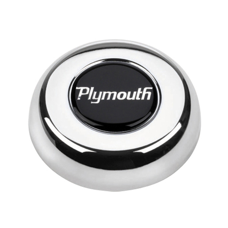 Customize Your Grant Steering Wheel | Plymouth Emblem, Snap-On, Chrome Finish