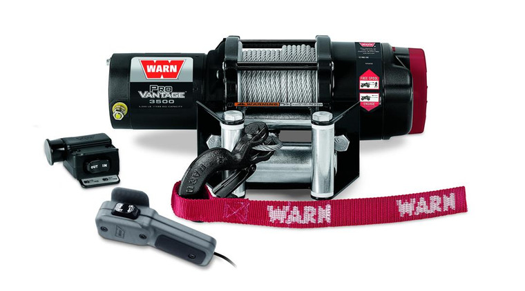 Upgrade Your ATV/UTV with Warn ProVantage 3500 Winch: Powerful, Corrosion-Resistant, Patented Brake System