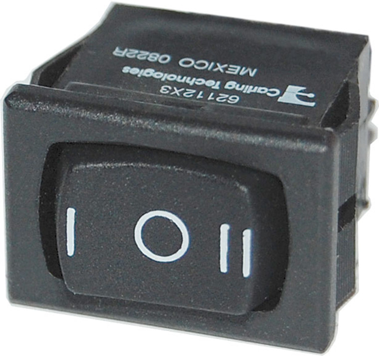 Blue Sea Rocker Switch | 8A, 125V AC / 5A, 12V DC / 5A, 24V DC / 4A, 250V AC | Double Pole Double Throw | Marine Grade