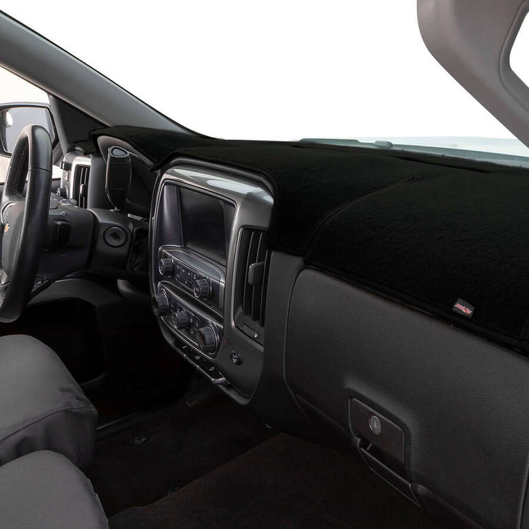 Custom Fit Black Dash Board Cover | Soft Carpet Material | Prevents Dashboard Cracks | Original DashMat