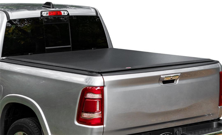 ACCESS Lorado Soft Roll-Up Tonneau Cover | Ultimate Security | Black Vinyl | Easy Grip Tension Control