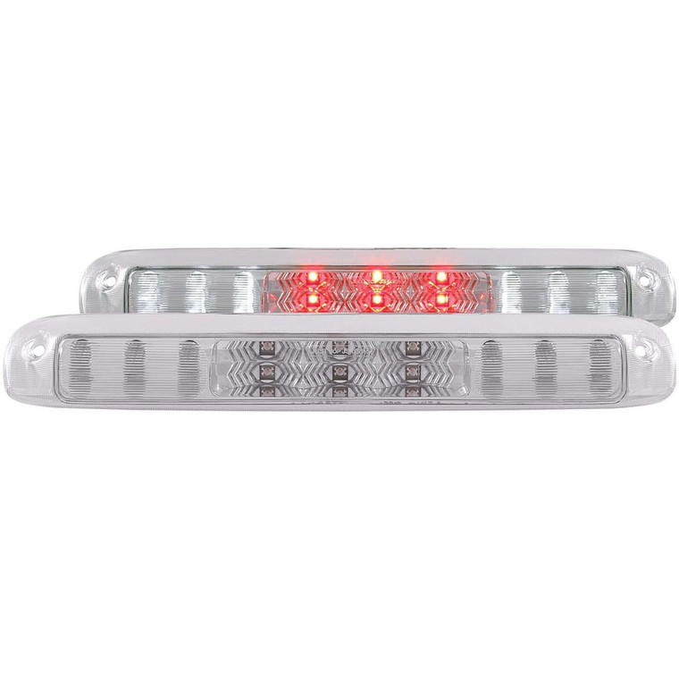 Anzo USA LED Center High Mount Stop Light | Modern Euro Style, Clear Lens, With Cargo Light