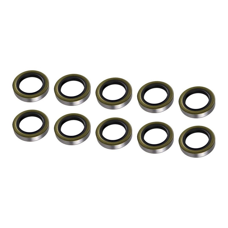 Seal Out Dirt & Water | Trailer Wheel Bearing Seal for 2200 Pound Axles (Pack of 10)