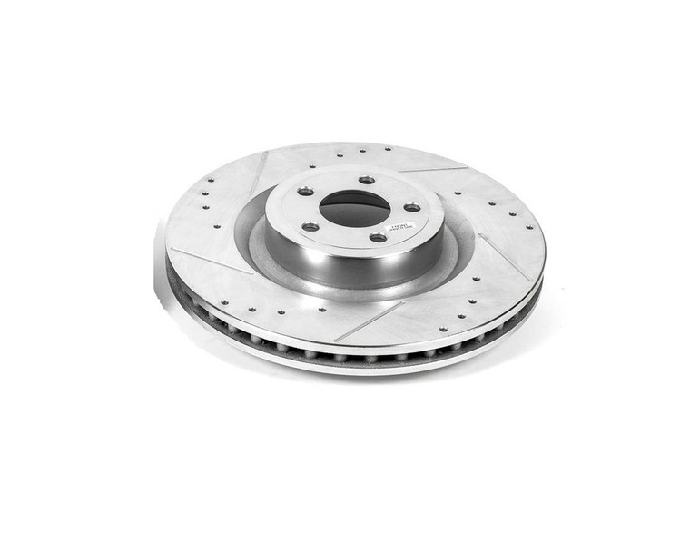 Upgrade Your Braking Power! Power Stop Evolution Series Brake Rotor | Front | Drilled And Slotted | 380mm Diameter