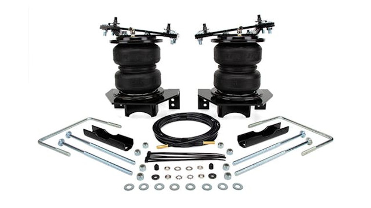 Max Leveling Capacity! Air Lift LoadLifter 5000 Ultimate Helper Spring Kit | Frame Mount, Air Adjustable, Rubber