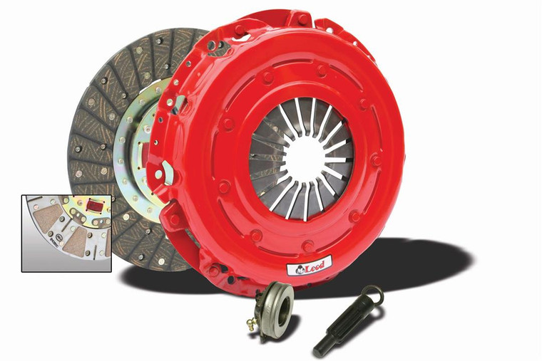 McLeod Clutch Set 75205 Super Street Pro; 10.5 Inch Clutch Diameter; 1-1/16 Inch x 10 Spline Input Shaft; Diaphragm; Single Disc; Organic/Ceramic Friction Material; Sprung Hub