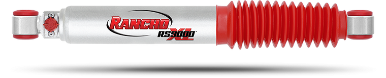 Rancho RS 9000XL Nitro-Carb Shock Absorber | Extended Travel, 9-Position Tuning, Large Tri-Tube Body