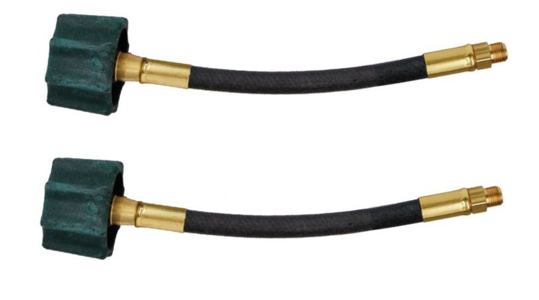 High Pressure 1/4" Propane Hose | 200,000 BTU Capacity | QCC Type 1 | Thermal Protection | 24" Length