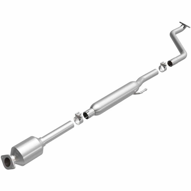 Enhance Your Vehicle with Magnaflow 48 State Catalytic Converter | Durable Stainless-Steel, Mandrel Bent Piping | California Emissions Certified