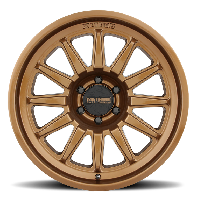 Enhance Your Ride with Method MR323 20x9 Gloss Bronze Wheels | 6x139.7 Bolt Pattern | TPMS Compatible