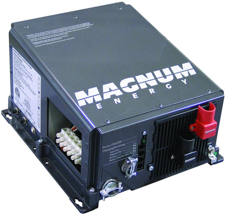 Magnum Energy 2500W Power Inverter | High Efficiency, Built-In Charger, Over Current/Temperature Protection
