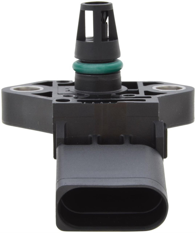 Bosch Sensors Manifold Absolute Pressure Sensor 0281002976 OE Replacement; 4 Blade Terminal; Plastic