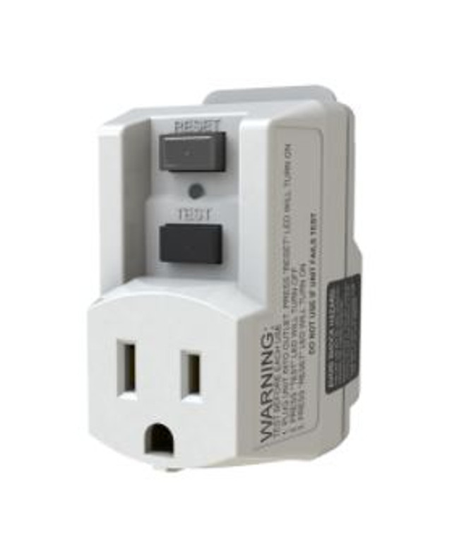 SouthWire Corp. Circuit Breaker 44300 Surge Guard; 15 Amp; 120 Volt; 1800 Watt; 25 Milli Second Trip Time; Manual Reset