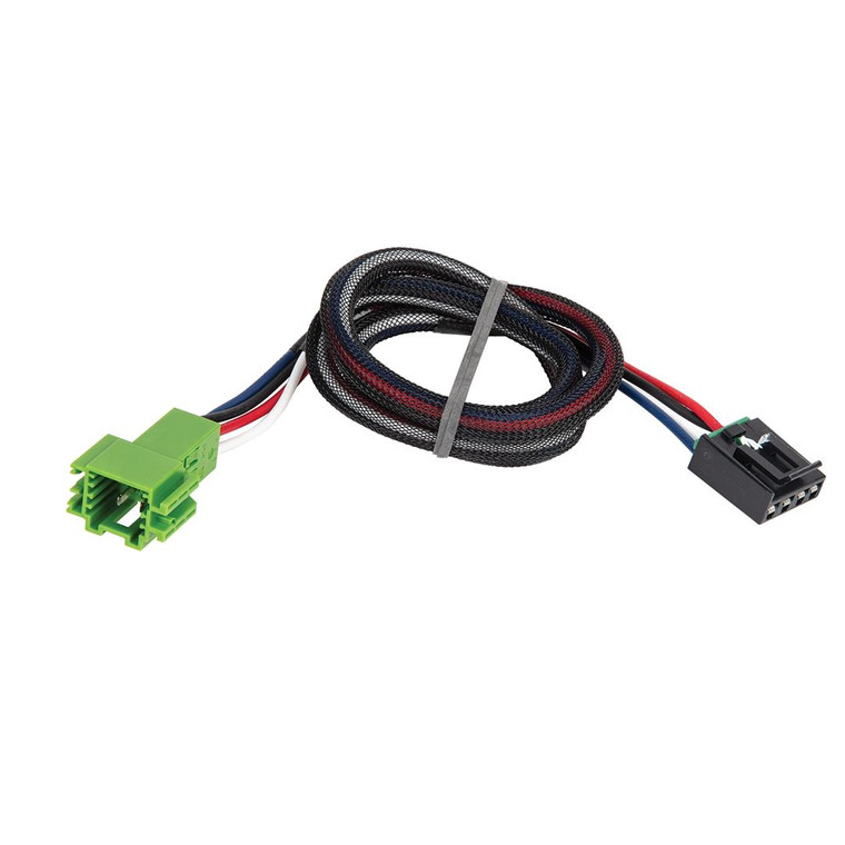 Tekonsha Trailer Brake Control Wiring Harness 306600 For Use With All Tekonsha Trailer Brake Systems; Plug In Type; 2 Plug; Does Not Require Adapter Harness; Clamshell