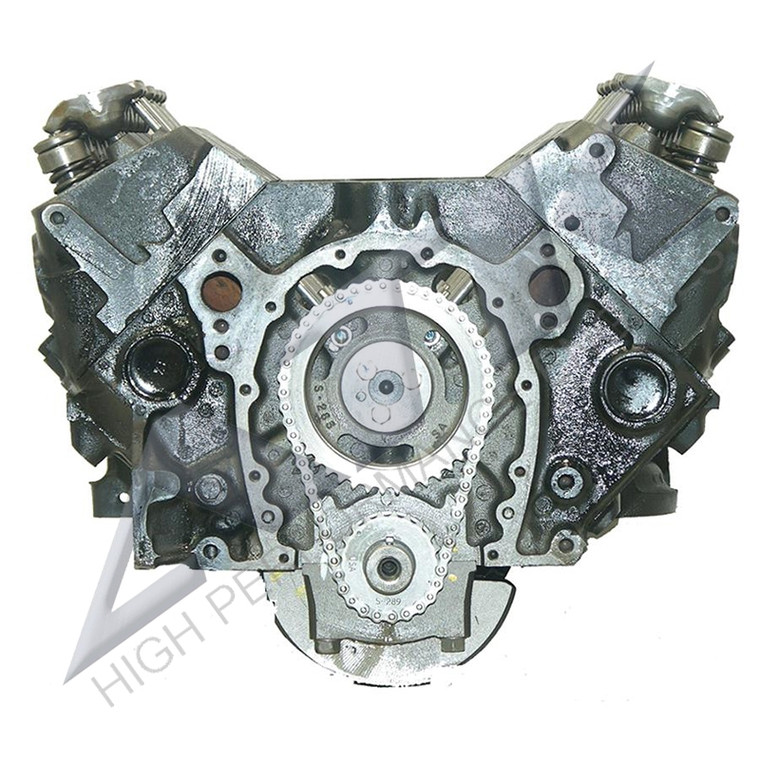 High Performance ATK Reman Eng. Marine Engine Block | For Until 1985 Chevrolet 350 Cubic Inch | 260 Horsepower | 9:1 Compression Ratio