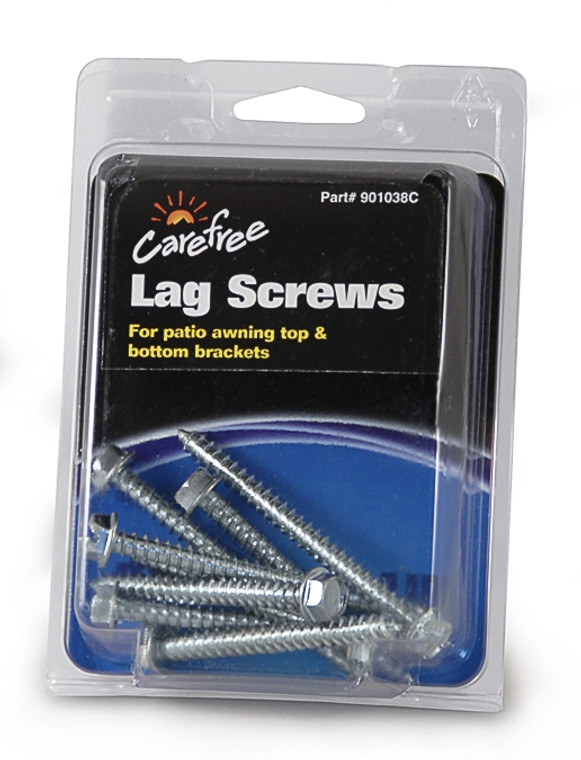 Secure Your Awning with Carefree RV Lag Screw Set | Premium Materials, USA Made