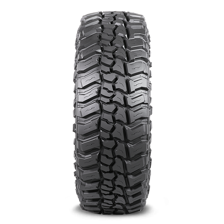 Mickey Thompson Tires Tire 272566 Baja Boss M/T; LT315 x 70R17 Metric /35 x 12.50R17 Non Metric; Mud Terrain Light Truck & SUV; Steel Belted; Radial; Black Sidewall; Tubeless; Hard Asymmetrical Tread Design; 3 Ply Sidewall; Limited Warranty