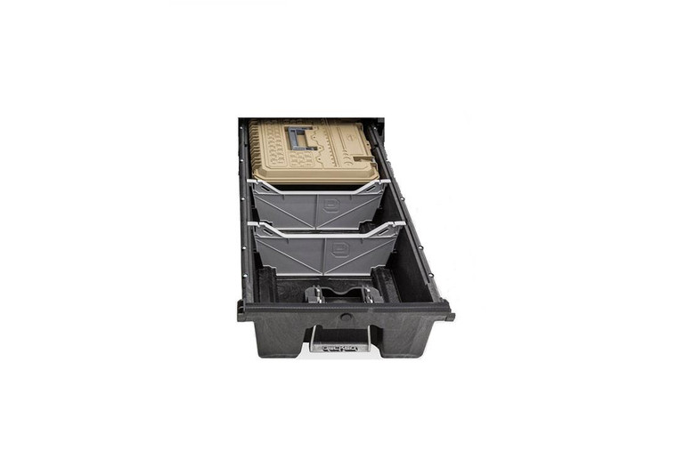 Custom Fit Lateral Bed Drawer | Impervious to UV, Easy Assembly | 2 Drawers, Limited Lifetime Warranty