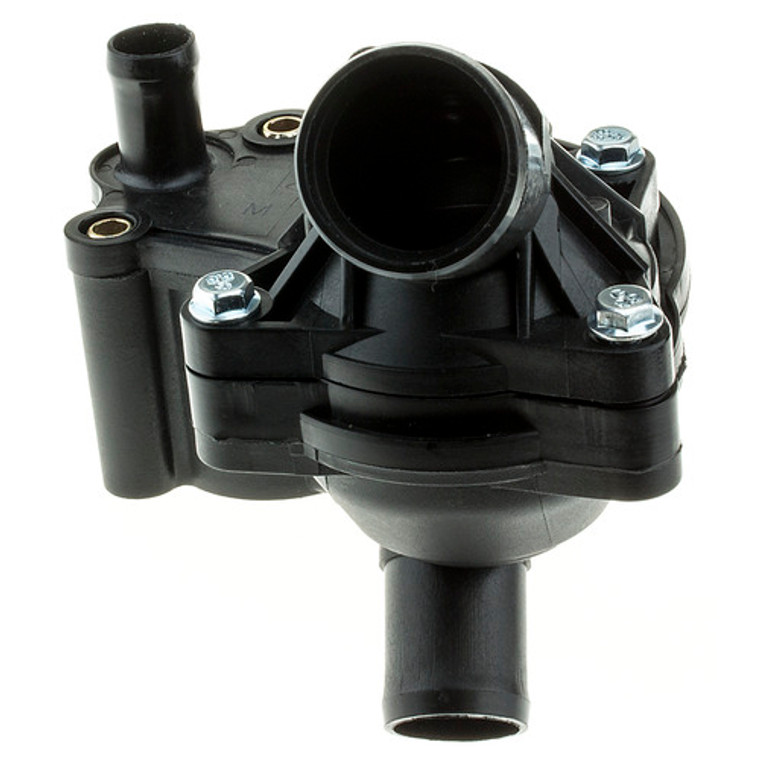 Durable Thermostat Housing, 192F Temp, 3 Outlets, Black | MotorRad/ CST for Ford Explorer, Sport Trac, Mercury Mountaineer