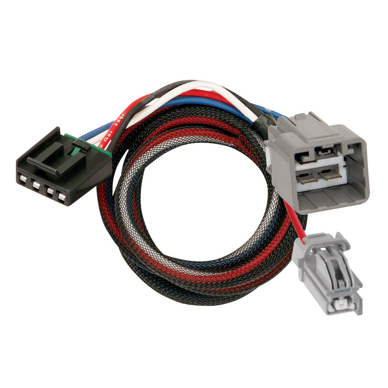 Tekonsha Trailer Brake Control Wiring Harness 302300 For Use With All Tekonsha Trailer Brake Systems; Plug In Type; 2 Plug; Does Not Require Adapter Harness; Clamshell
