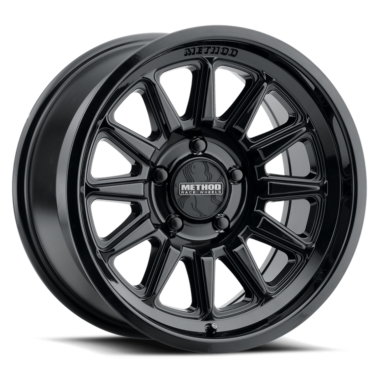 Method Race Wheels Wheel MR323790501338N MR323; 17 Inch Diameter x 9 Inch Width; 5 x 127 Millimeter/5 x 5.00 Inch Bolt Pattern; -38 Millimeter Offset; 3.47 Inch Backspacing; 60 Degree Conical Seat Lug; 71.50 Millimeter Center Bore; Gloss Black