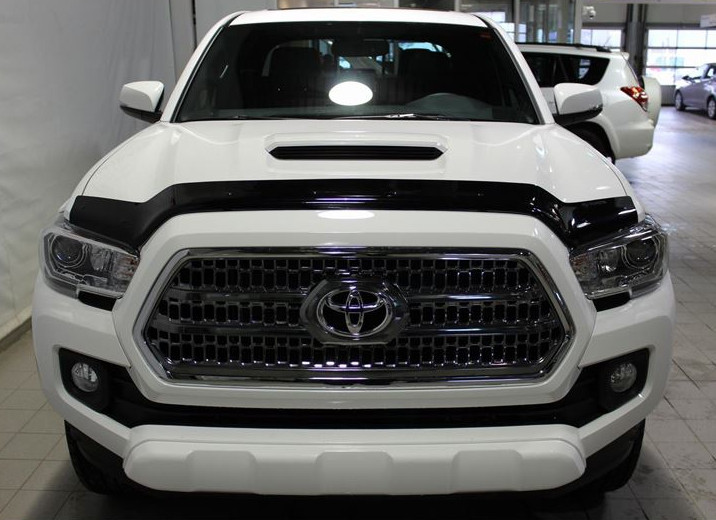 Tough Guard Form Fit Bug Shield HD20E16 Form Fit; Hood Only; Smoke; Acrylic