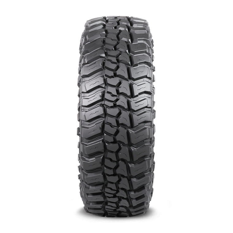 Mickey Thompson Tires Tire 261884 Baja Boss XS; LT40 x 13.50R17; Mud Terrain Light Truck & SUV; Radial; Black Sidewall; Asymmetrical Tread Design; 4 Ply Sidewall; Load Range B; Fits 8.5 Inch Through 11.5 Inch Wide Wheels; 22/32 Inch Tread Depth