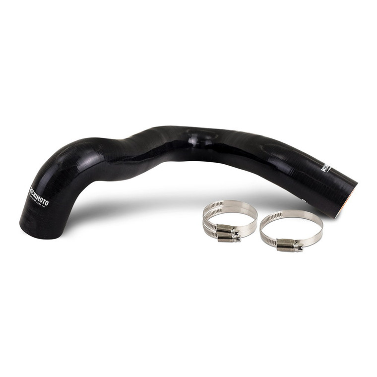 Mishimoto Radiator Hose MMHOSE-F2D-99UBK Black; Silicone; 330 Degree Fahrenheit Maximum Temperature; With Worm-Gear Clamps