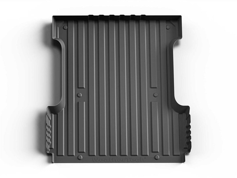 Weathertech Bed Mat 37601IM ImpactLiner; Direct Fit; With Raised Edges; Black; Thermoplastic Elastomer TPE Injection Molded Material; Tailgate Liner/Mat Not Included