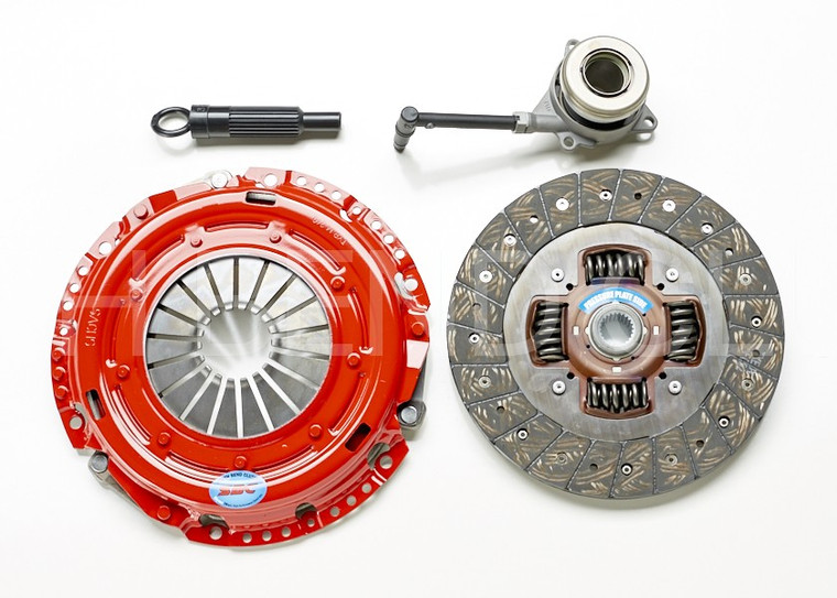 Fits 2002-2005 Volkswagen Beetle South Bend Clutch Clutch Set K70287-HD-O-SMF 400 Foot Pounds; With Clutch Disc/Pressure Plate/Clutch Flywheel/Throwout Bearing/Pilot Bearing/Alignment Tool