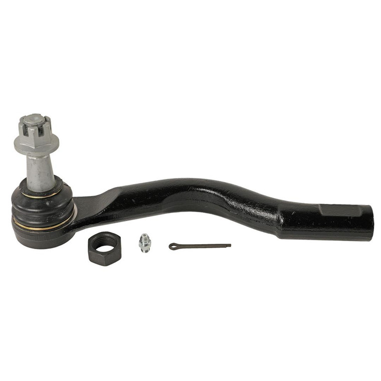 Moog Chassis Tie Rod End ES801513 OE Replacement; Black; With Mounting Hardware