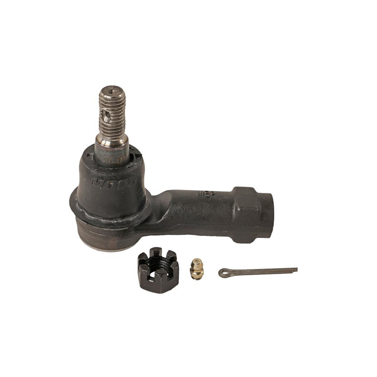 Moog Chassis Tie Rod End ES801575 OE Replacement; Black; With Mounting Hardware