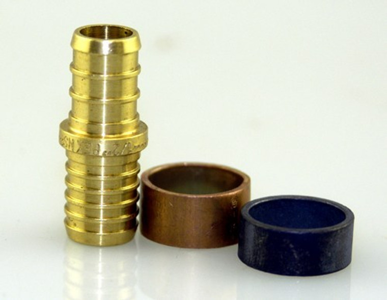 BestPEX 3/4 PEX x 3/4 Poly Adapter | Gold Brass | Easy Install, High Quality, Made in USA