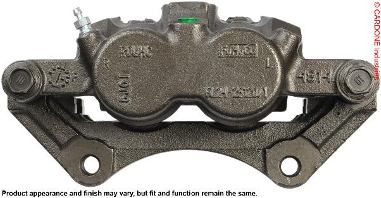 Cardone Brake Caliper 18-B5214 Friction Choice; OE Replacement; Remanufactured; With Installation Hardware; With Mounting Bracket