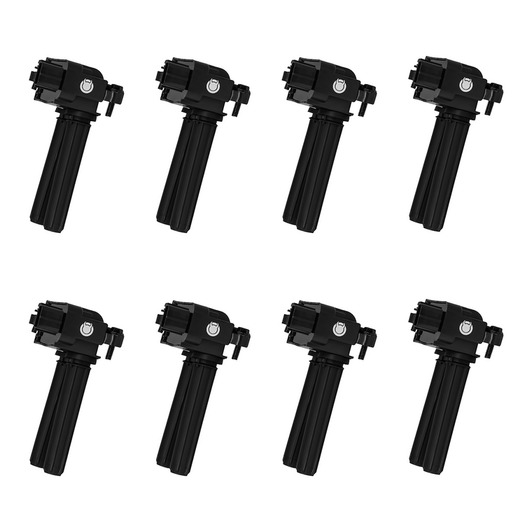 DiabloSport Ignition Coil 3345-HO8 Coil On-Plug; Black; Set of 8