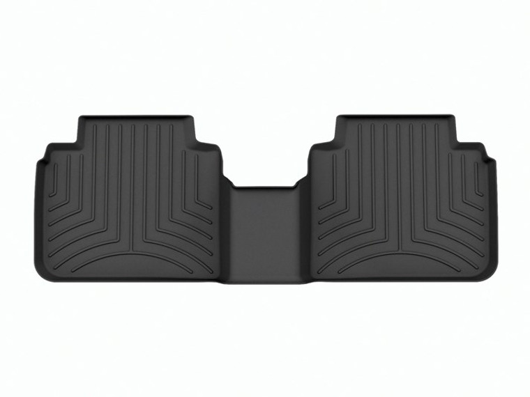 Fits 2023-2024 Honda Accord Weathertech Floor Liner 4418002IM FloorLiner HP; Molded Fit With Underside Nibs; Black; Thermoplastic Elastomer TPE Injection Molded Material; 1 Piece