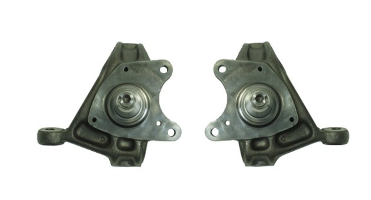 Fits 1991-1996 Dodge Dakota Bell Tech Spindle 2605 Spindle Assembly; 2 Inch Drop; Steel; Set Of 2