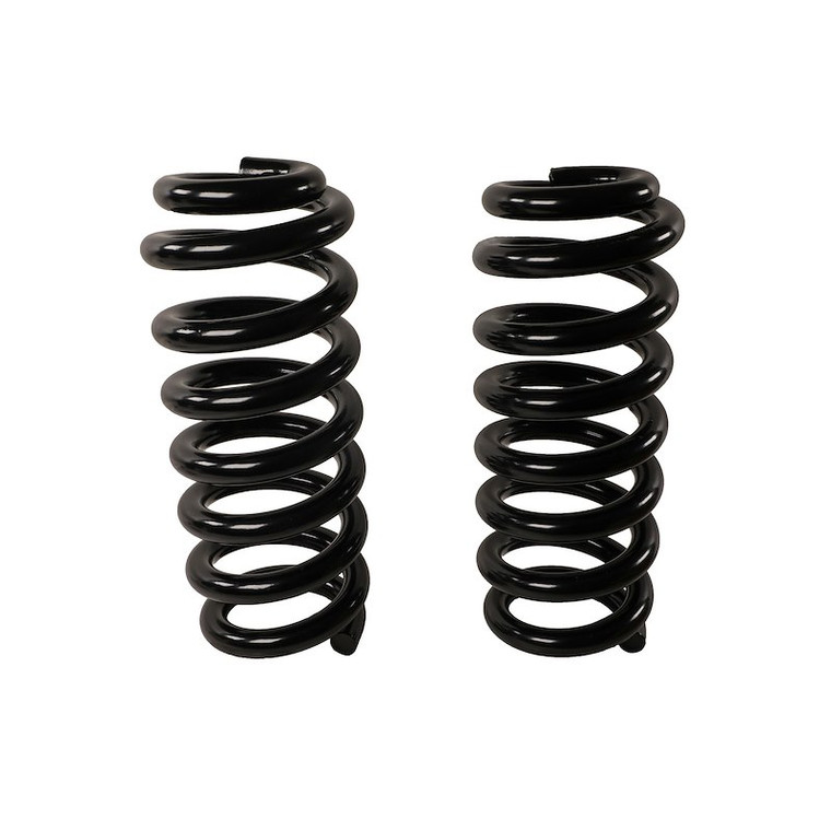 Moog Chassis Coil Spring 81763 OE Replacement; Black; Set Of 2