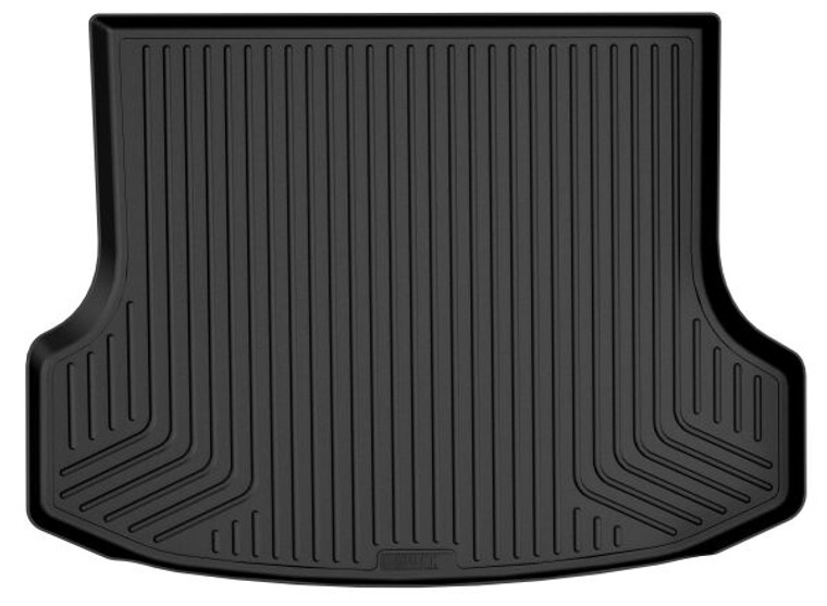 Husky Liner Cargo Area Liner 25371 WeatherBeater; Direct Fit; Raised Edges; Black; TPO Thermoplastic Olefin; Non-Skid