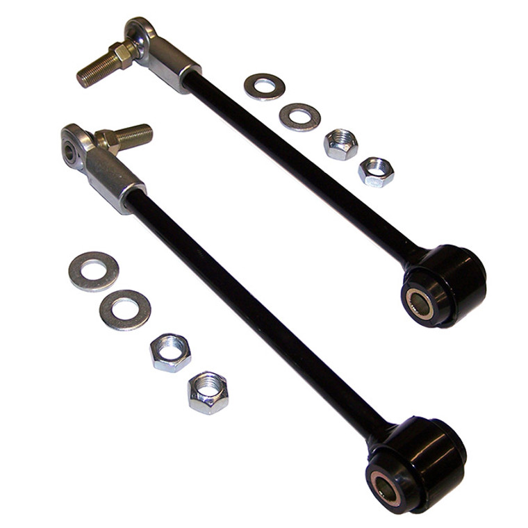 Fits 2007-2018 Jeep Wrangler JK Superlift Stabilizer Bar Link Kit 5715 For Use With Superlift 4 Inch Lift; Set Of 2