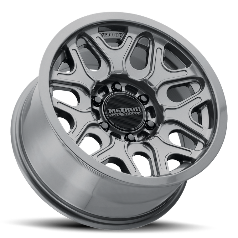 Method Race Wheels Wheel MR32278516800 MR322; 17 Inch Diameter x 8.5 Inch Width; 6 x 135 Millimeter/6 x 5.31 Inch Bolt Pattern; 0 Millimeter Offset; 4.72 Inch Backspacing; 60 Degree Conical Seat Lug; 87.00 Millimeter Center Bore; Gloss Titanium