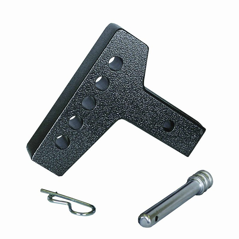 Gen-Y Hitch Weight Distribution Hitch Shank GH-0352 EXECUTIVE; Fits 2 Inch Receiver; 1700 Tongue Weight; 16000 Towing Capacity; Adjustable; Powder Coated; Black; Steel