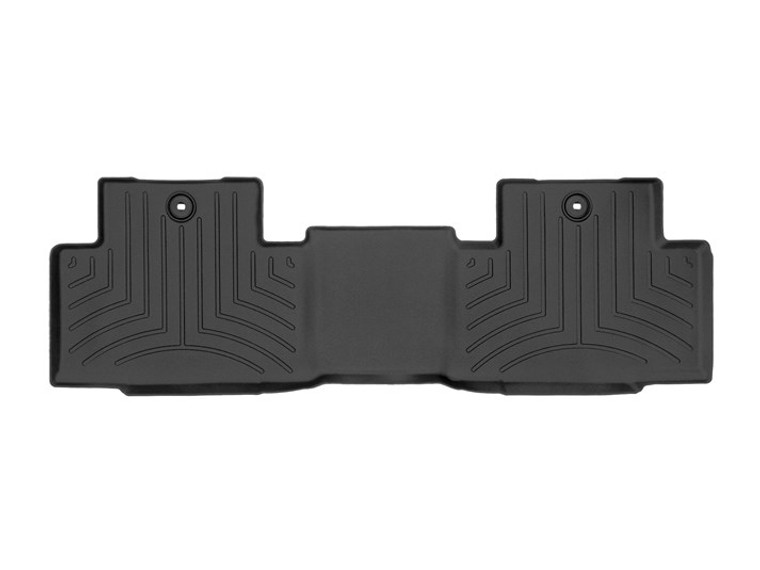 Weathertech Floor Liner 4416692IM FloorLiner HP; Molded Fit With Underside Nibs; Black; Thermoplastic Elastomer TPE Injection Molded Material; 1 Piece; Second Row