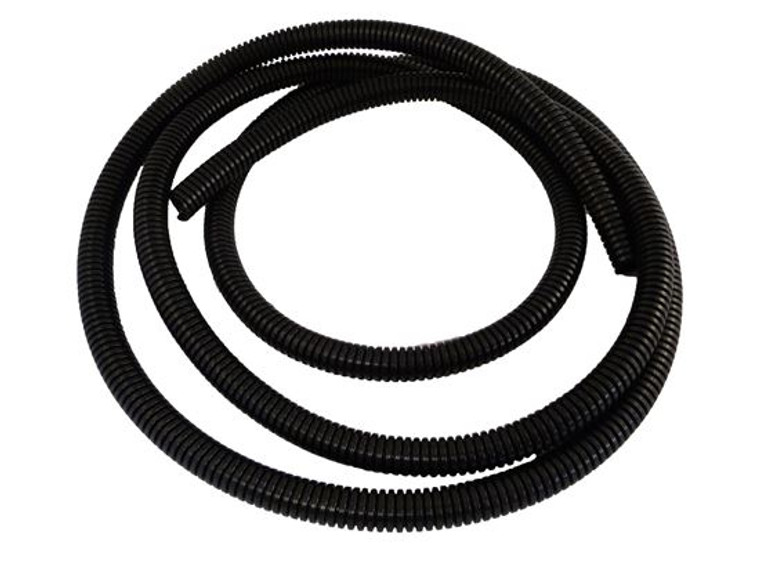 Helix Racing Wire Loom 801-5050 Black; 1/2 Inch Diameter Tubing x 6 Foot Length