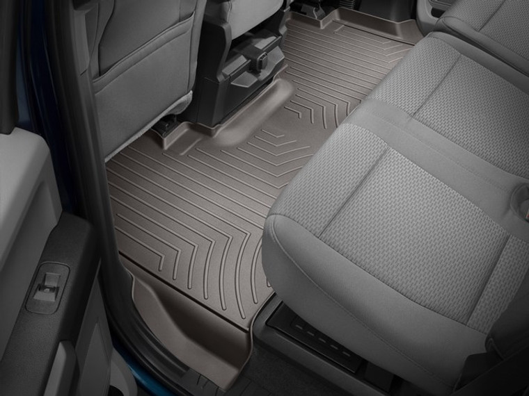 Weathertech Floor Liner 4710123 FloorLiner; Molded Fit; Cocoa; Thermoplastic Polyolefin TPO; 1 Piece